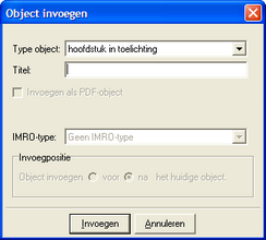 invoegen_object