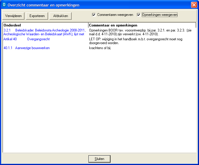 overzicht-commentaar-en-opmerkingen
